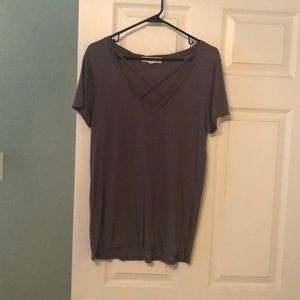 Criss cross t shirt